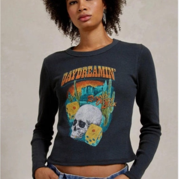 RUNNIN' OUTTA LUCK SHRUNKEN LS THERMAL - Picture 1 of 5